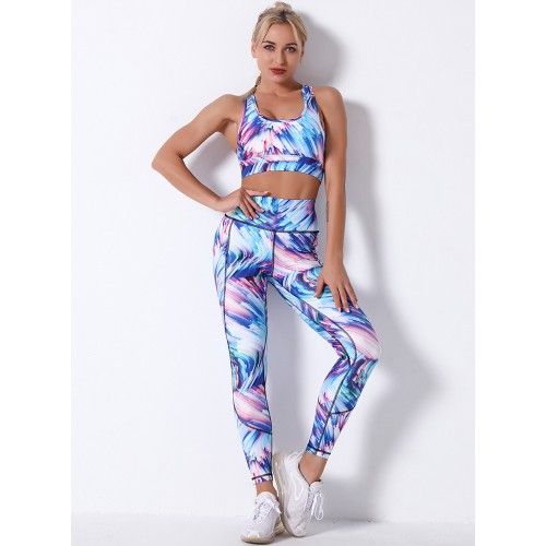 Colour Print Yoga Sets